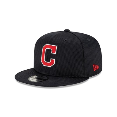 Cleveland Indians Gorra | New Era MLB Clubhouse Collection 9fifty Snapback Cap Mexico - Azules